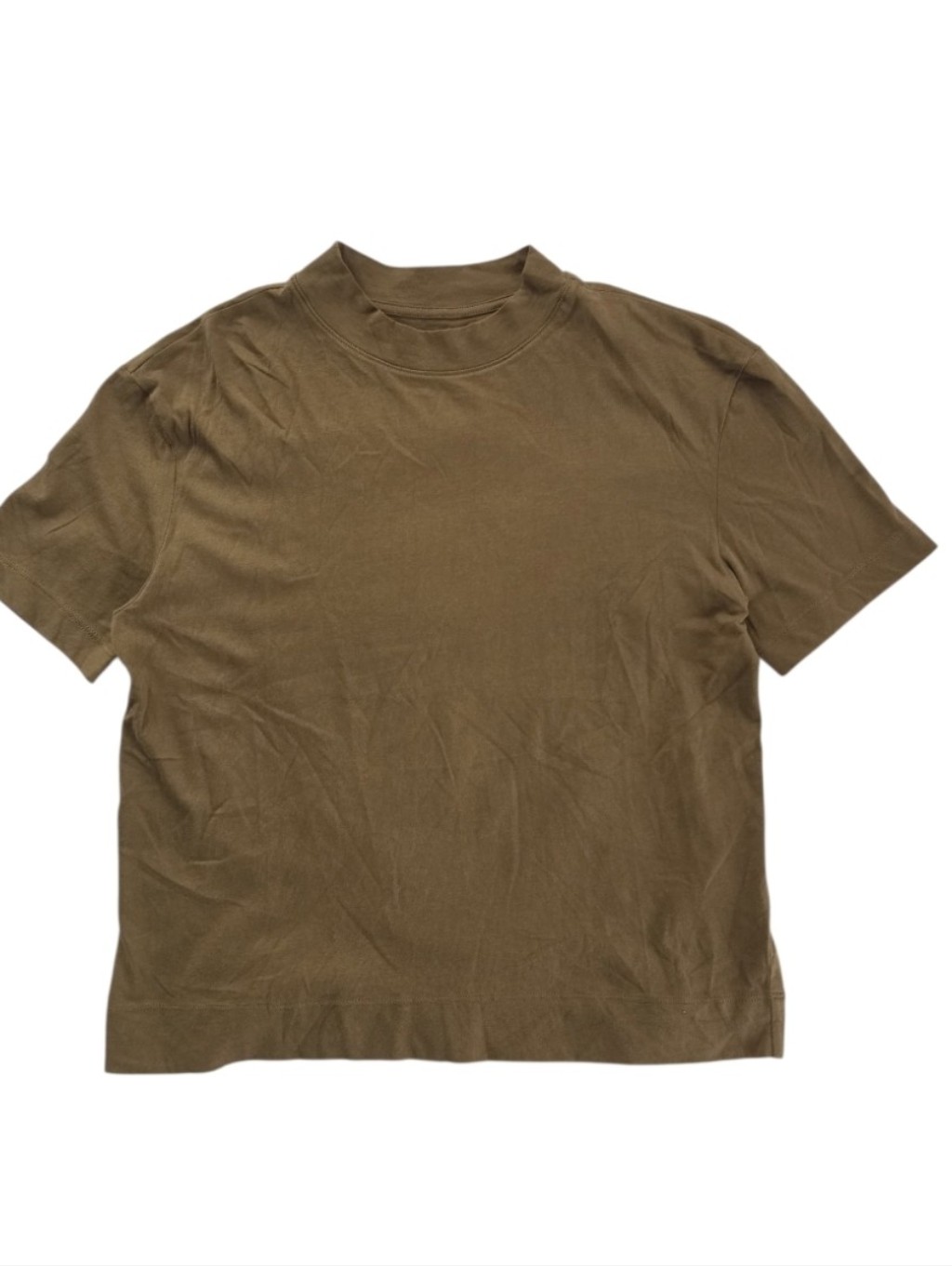 Everlane 100% Organic Cotton Short Sleeve Crewneck Tee In Olive